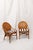 Bamboo Chairs with Caned Backrests, 1970s, Set of 4 For Sale - Image 4 of 7