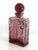 Pretty Art Nouveau mauve glass perfume bottle with a chic ball stopper. Most items found at Pub & Oasis are vintage and...