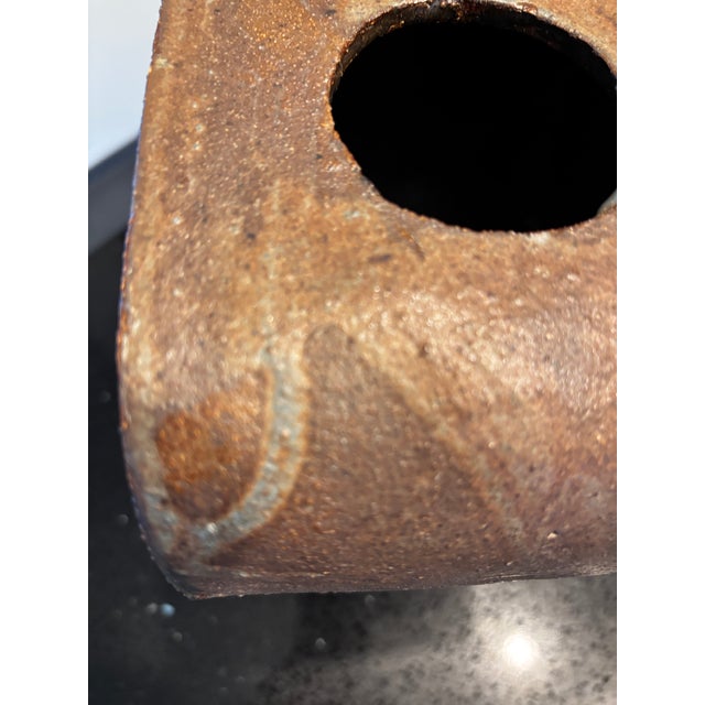 Ceramic Brutalist Vase from Gisbert & Barbara Haberland, Berlin, 1960 For Sale - Image 7 of 12