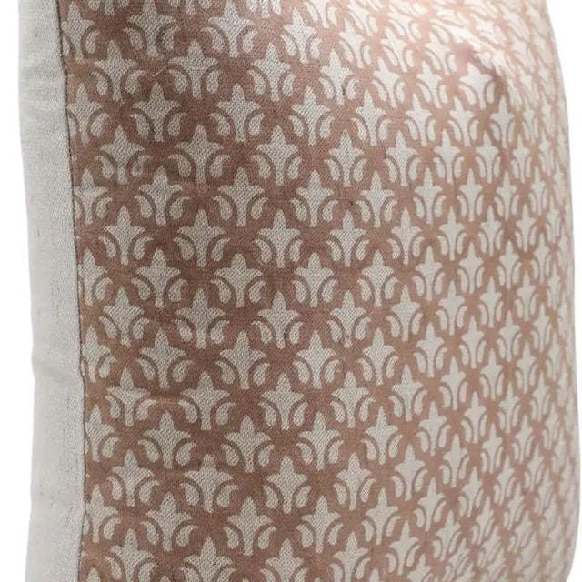 The Rajputana Jaal cushion cover features an ornate hand block print that echoes the elegance of traditional lattice work....