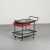 Vintage Trolley in Black Lacquered Metal, 1950s For Sale - Image 10 of 12