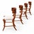 Mid-Century Modern Mid Century Modern Solid Walnut Klismos Counter Stools. With Upholstered Seats - 4 For Sale - Image 3 of 4
