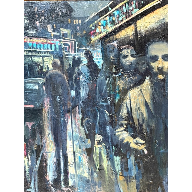 Soviet Leningrad Street Scene by Shalaev, Dated 1989 For Sale - Image 13 of 18