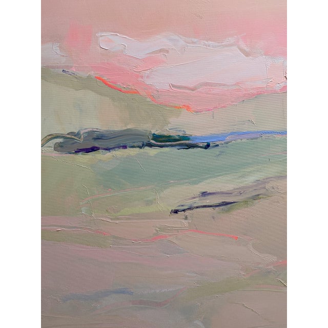 Contemporary Liliya Nikolova, Morgenstimmung, Acrylic on Canvas For Sale - Image 3 of 5