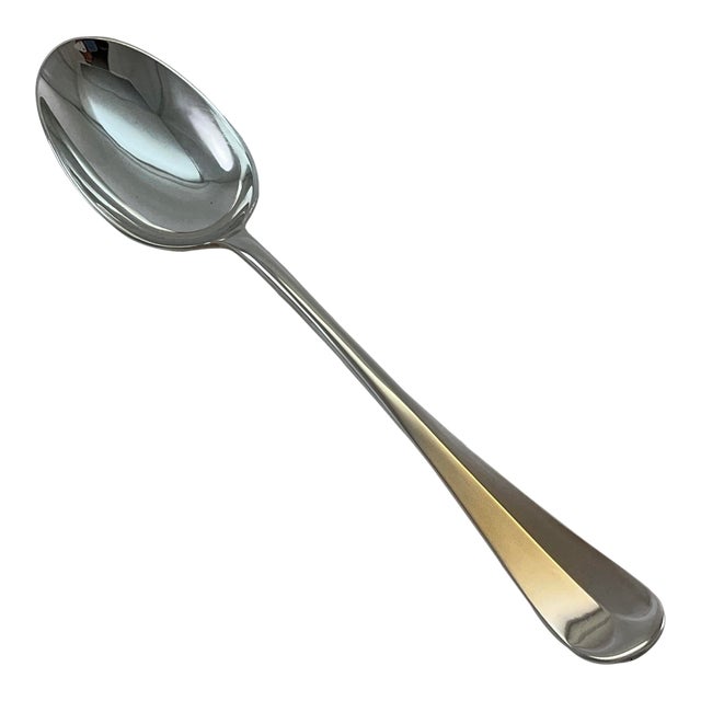 1980s Silver Plated Dinner Fork, Rattail For Sale