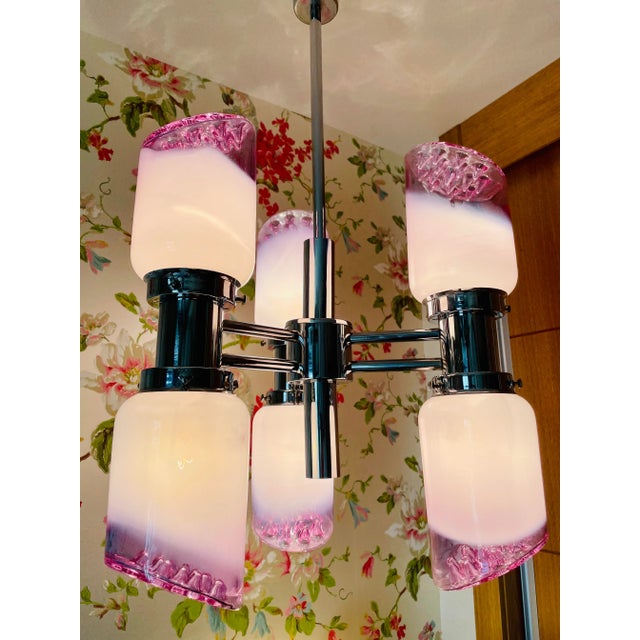 Metal Ceiling Lamp by Toni Zuccheri For Sale - Image 7 of 18