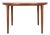 Midcentury Danish Round Dining Table in Teak attributed to Vv Møbler 1960s - with 4 Legs For Sale