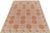 Mid-Century Modern Scandinavian Style Kilim Rug in Pink, Greige Geometric Pattern by Rug & Kilim 3x10 For Sale - Image 3 of 6