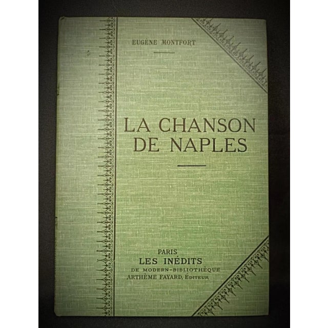 Antique 20th Century Book by Eugène Montfort - "La Chanson De Naple" For Sale In New York - Image 6 of 7