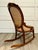 Antique Victorian Carved Wood Hand-Caned Rocking Chair For Sale - Image 13 of 17