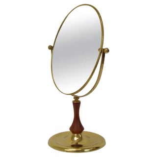 Mid-Century Adjustable Table Mirror, 1960s For Sale