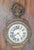 Metal Early 20th Century Folk Art Advertising Clock Form Trade Sign For Sale - Image 7 of 13