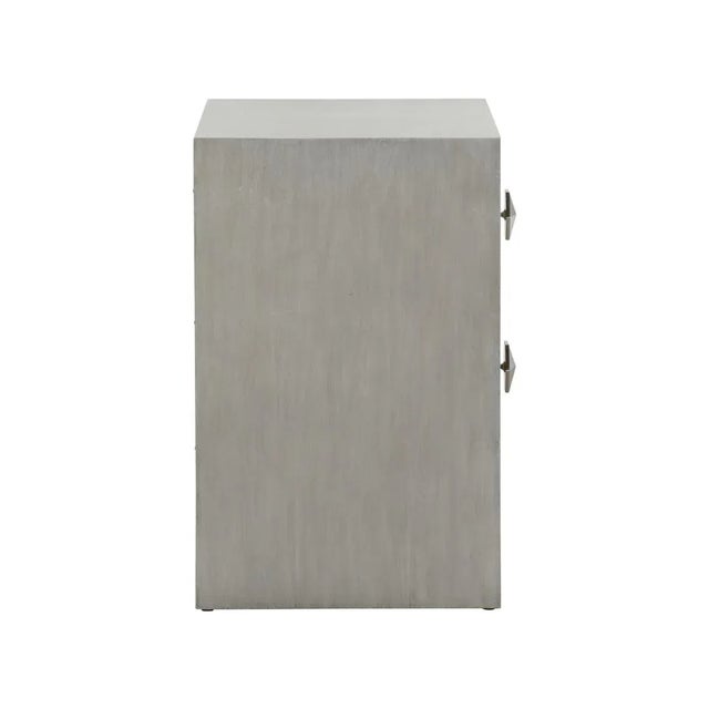 Moxy Bedside Table 2 Drawer - Gray For Sale In Raleigh - Image 6 of 6