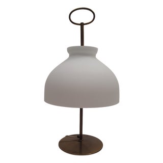 Large Brass Table Lamp by Ignazio Gardella, 1950s For Sale