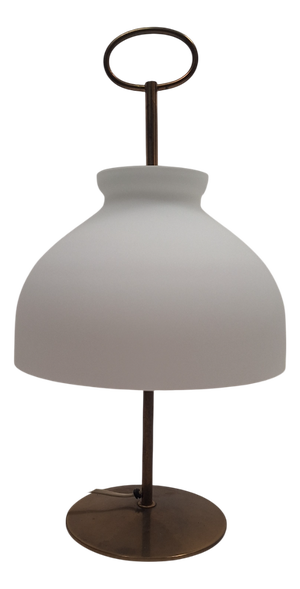 Large Brass Table Lamp by Ignazio Gardella, 1950s