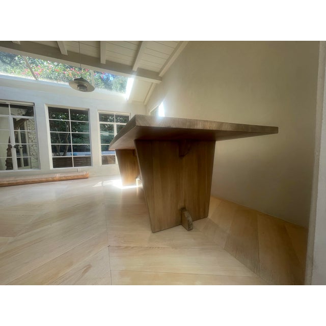 Trestle Base Dining Table For Sale In Los Angeles - Image 6 of 6