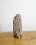 A unique, decorative and abstract swedish mid century stoneware sculpture with a decorative grey glaze by the swedish...