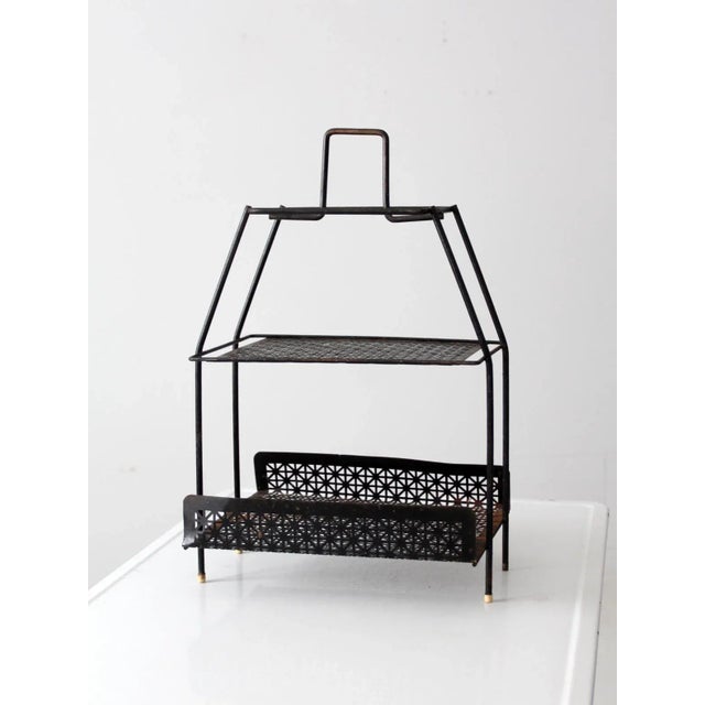 Mid-Century Modern Mid-Century Modern Tiered Stand For Sale - Image 3 of 11