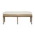 The Milton Bench epitomizes understated elegance with its solid wood frame and lightly upholstered top, complete with a...