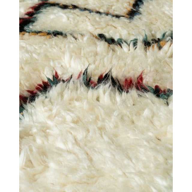 Moroccan Style Fluffy Rug 8'8 X 9'10 For Sale - Image 9 of 15