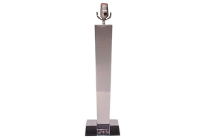 Milo Baughman Attributed Chrome Lamp Mid-Century Modern