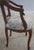 Vintage Italian Walnut Finish Vanity Bench Chair For Sale - Image 12 of 18