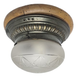 Art Nouveau Belgian Ceiling, 1900s For Sale