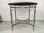Elegant and very rare iron patio and garden dining table, breakfast table, or games table designed in Italy by Mario...