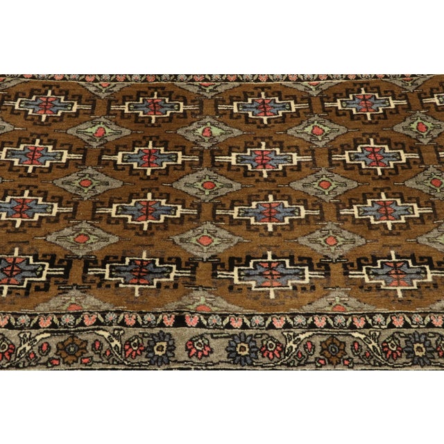 Vintage Persian Khorassan Rug, 02'04 X 04'04 For Sale - Image 4 of 9