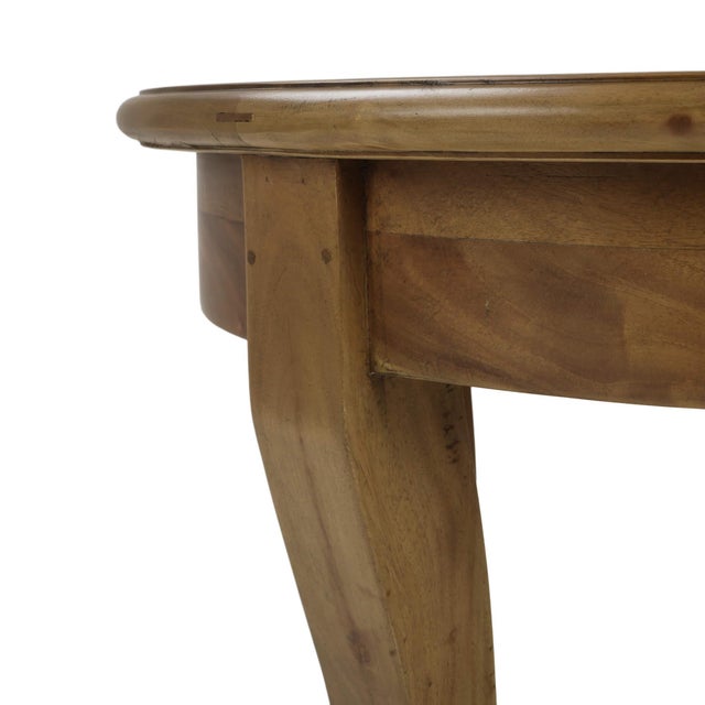 Rustic European Round Side Table For Sale - Image 4 of 5