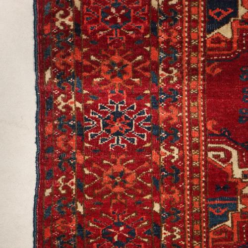Bukhara Rug in Wool For Sale - Image 6 of 8
