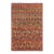 Contemporary Balochi Purple/Rust Wool Rug - 3'5''x4'11'' For Sale