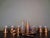 Metal Antique Desk Service with Glass, 1800, Set of 12 For Sale - Image 7 of 7