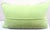 1990s 1990s Callisto Home Green With White Embroidered Down Decorator Pillow For Sale - Image 5 of 7