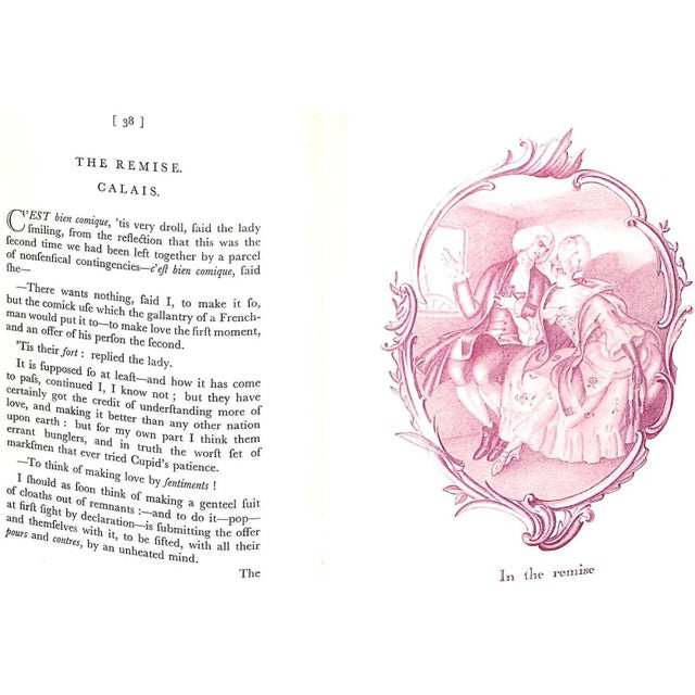 1930s "A Sentimental Journey Through France & Italy" 1930 Mr. Yorick, (Sterne, Laurence) For Sale - Image 5 of 6