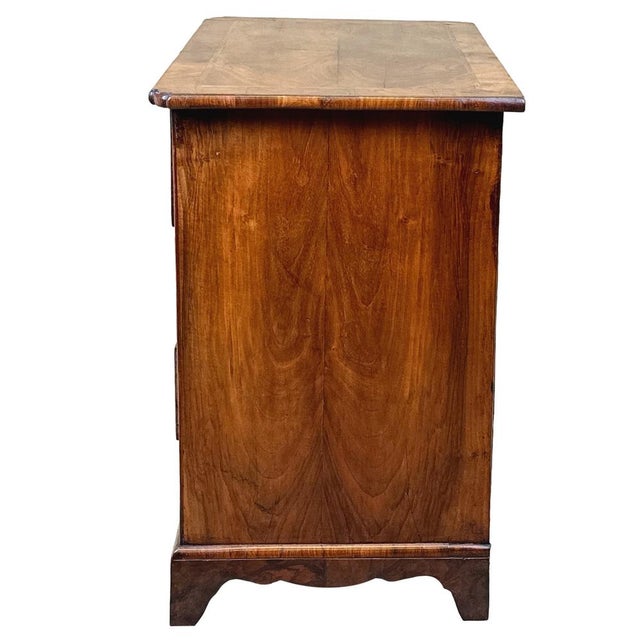 Antique Walnut Kneehole Desk, 1720 For Sale - Image 10 of 14