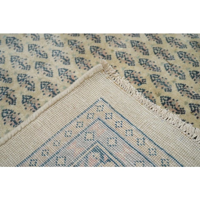 Sand Vintage Saraband Rug 9'11'' X 12'2'' For Sale - Image 8 of 12