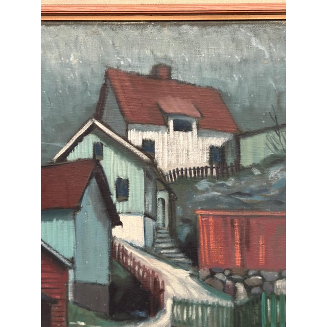 Unknown, Stryket, Nordingrå, 1959, Oil on Canvas, Framed For Sale - Image 4 of 13