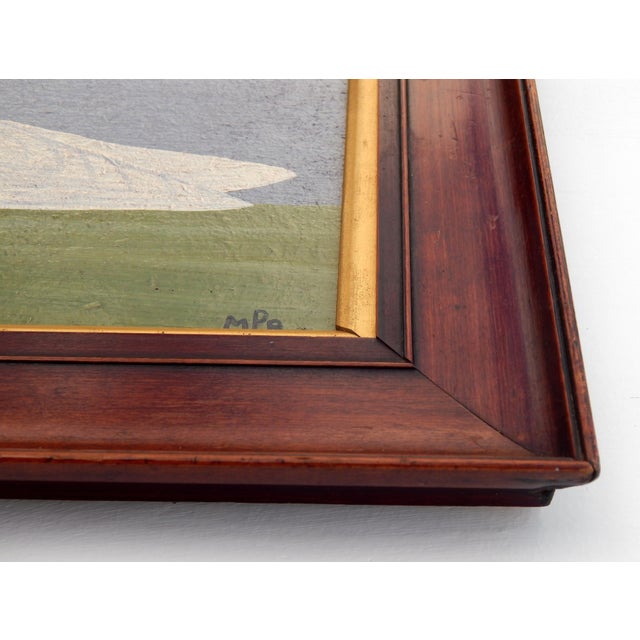 Matt Rix, Naïve Style Racing Pigeon, Oil Painting, Framed For Sale - Image 9 of 12