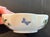 Ceramic Limoge Small Melon Bowl, “Mon Jardin” by Ceralene Raynaud Botanical Depicting Insects. For Sale - Image 7 of 9