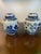 Vintage 1940s Japanese Willow Porcelain Ginger Jar – Cobalt Blue, Handmade For Sale In San Francisco - Image 6 of 7