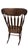 Brown Mid 20th Century S. Bent and Brothers Hitchcock Style Rocker For Sale - Image 8 of 12