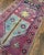 Mauve 1980s Nomadic Prayer Meditation Rug For Sale - Image 8 of 10