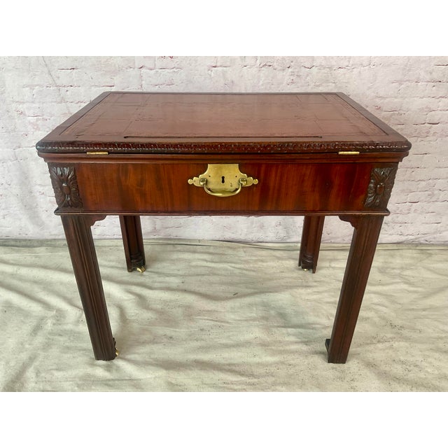 George III Mahogany Architect's Table. Circa 1775 For Sale In Tampa - Image 6 of 14