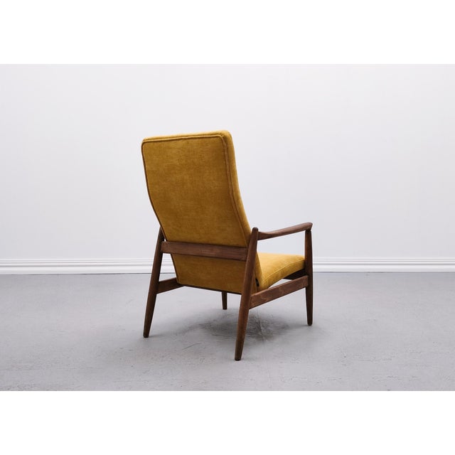 Wood Vintage Lounge Chair by Edmund Homa for Gościcińskie Fabryki Mebli, 1960s For Sale - Image 7 of 15