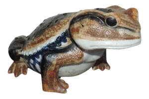 19th Century Japanese Porcelain Model of a Frog Edo Period
