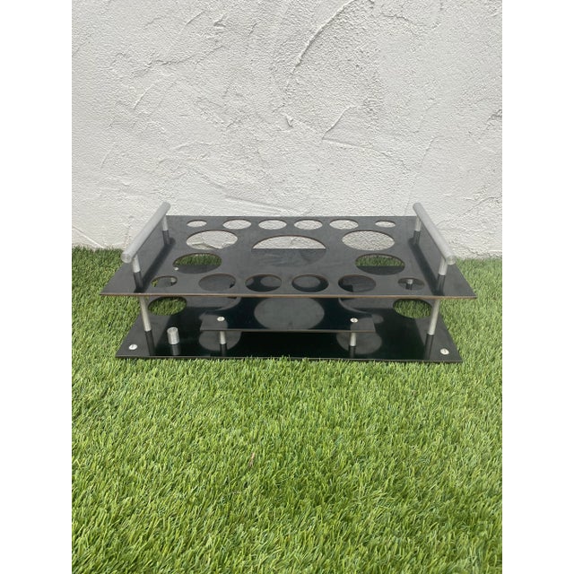 Anywhere Chic instant Bar Tray, perfect for beside Picnics or outdoor movie nights. Accommodates 8 Glasses, 4 bottles, ice...