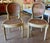 This product is a pair of antique French Louis XVI side chairs. The chairs have a classic and elegant design typical of...