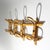 Wall Coat Rack in Rattan and Woven Wicker, 1960s For Sale - Image 6 of 12