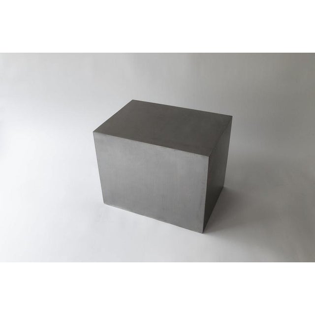 Sonar Cube Multifunction Furniture in Brushed Stainless Steel by Form & Eisen For Sale - Image 4 of 18